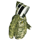 giacca da apicoltore mimetica ventilata con velo